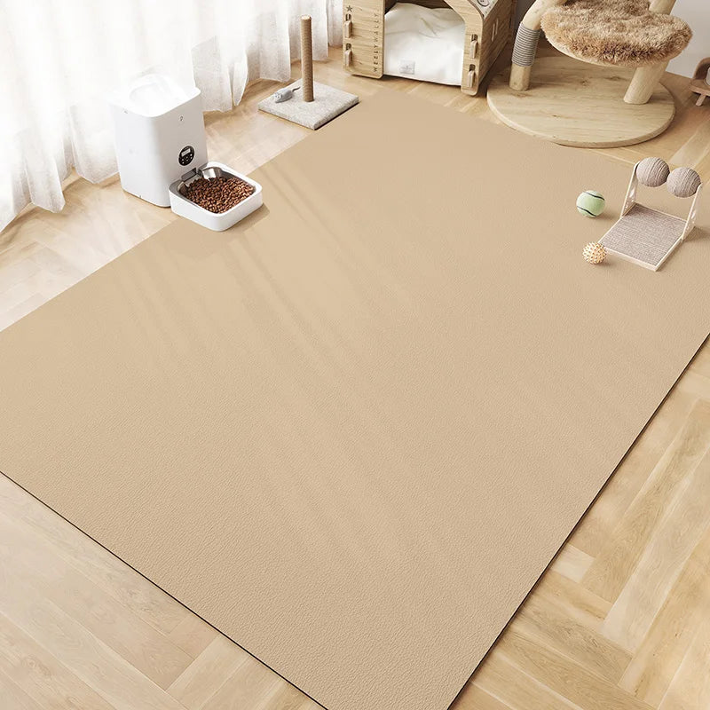 Simple Pet Feeding Mat - Absorbent, Non-Slip & Scratch-Resistant Tray
