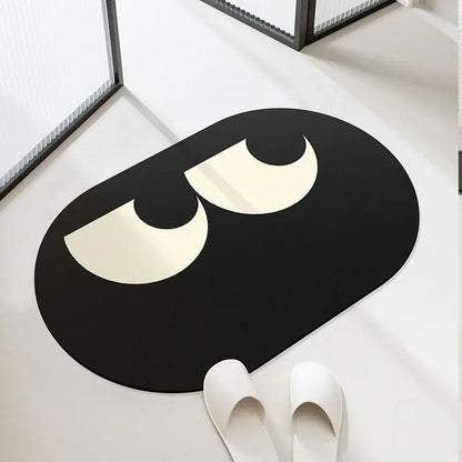 Summer Diatomite Mat - Non-Slip & Absorbent for Kitchen, Bathroom & Hallway