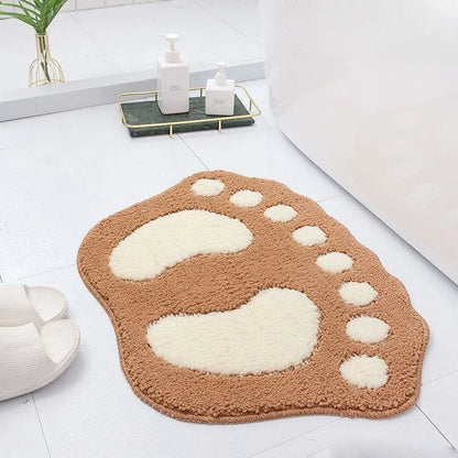 Microfiber Bath Rug - Super Absorbent & Non-Slip Bathroom Mat, Machine Washable