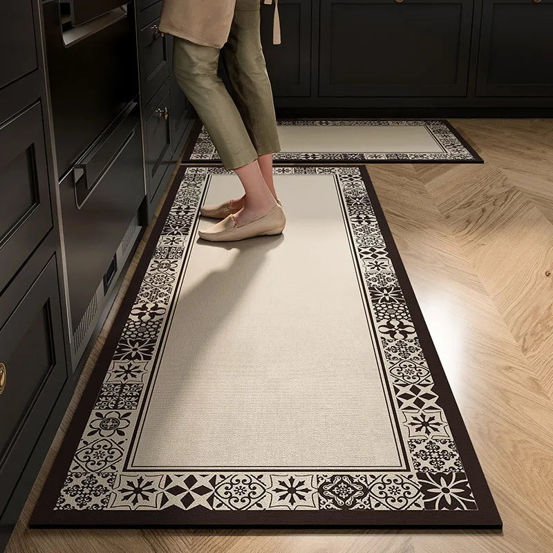 Oil-Absorbent Diatomite Kitchen Mat - Non-Slip, Quick-Dry & Wear Resistant