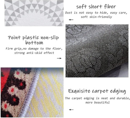 Waterproof Kitchen Mat, Anti-Fatigue Comfort Floor Rug for Sink, Oil & Slip Resistant, Absorbent Door Mat for Bathroom, Hallway Entry