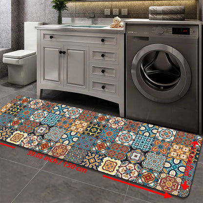 Super Absorbent Kitchen Runner - Waterproof & Washable Long Floor Mat