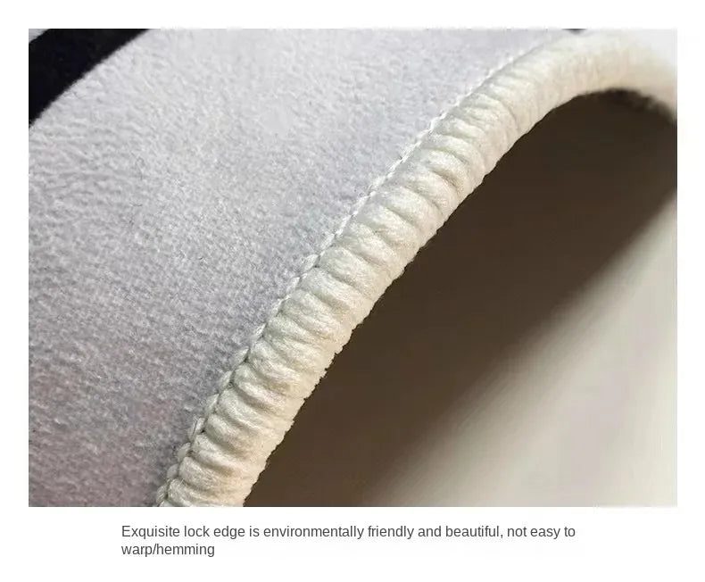 Scraper Doormat for Entrances - Anti-Slip & Dirt-Trapping "Silk Circle" Design