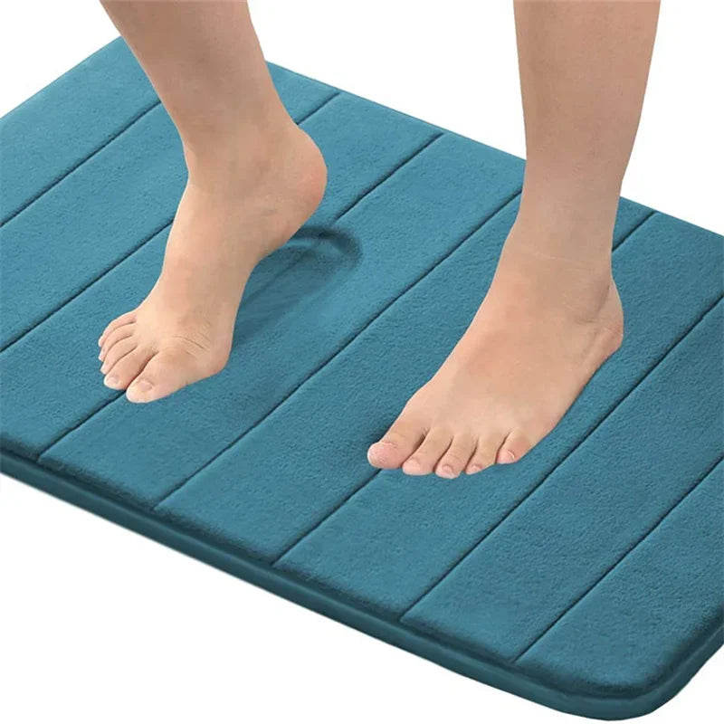 Premium Absorbent Bath Mat - Thick, Non-Slip & Machine Washable Bathroom Rug