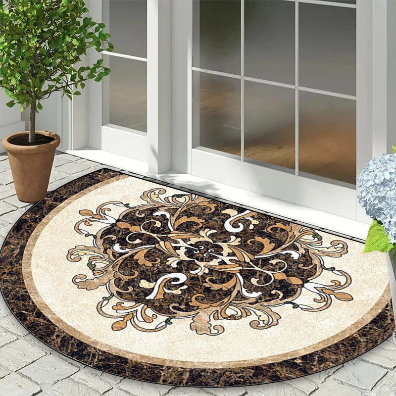 Outdoor Garden Doormat - Heavy-Duty Non-Slip Entrance Rug for Home Entryway
