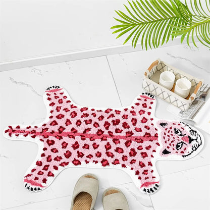 Tiger Shaped Area Rug - Soft & Non-Slip Cartoon Mat for Bedroom & Living Room