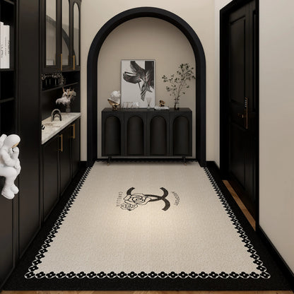 American Style Doormat - High-End Anti-Slip Entrance Rug for Foyer & Living Room