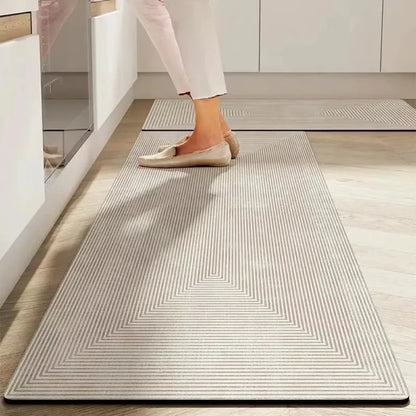Diatomite Kitchen Runner - Non-Slip, Wipeable & Dirt-Resistant Absorbent Mat