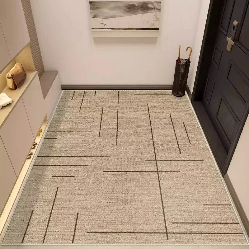 Luxury Washable Doormat - Dirt Resistant & Non-Slip Customizable Entrance Rug