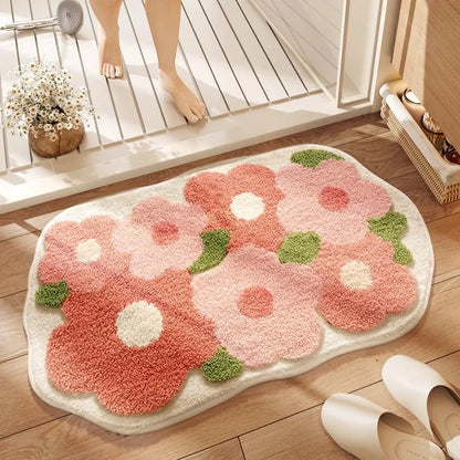 Super Absorbent Bath Mat - Non-Slip & Quick-Dry Bathroom Rug