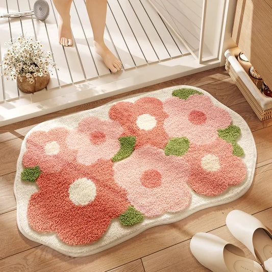 Super Absorbent Bath Mat - Non-Slip & Quick-Dry Bathroom Rug