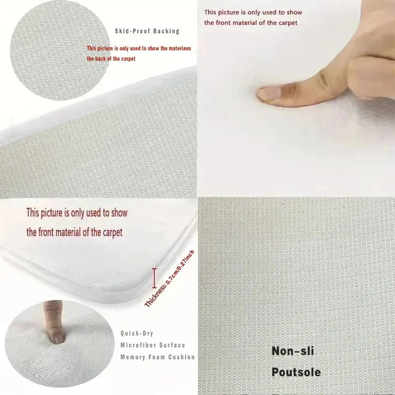 Geometric Area Rug - Non-Slip & Durable for Living Room, Hallway & Entrance