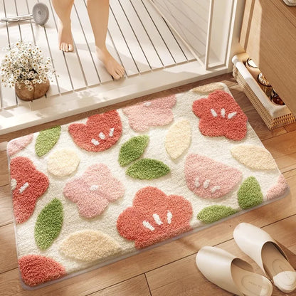 Super Absorbent Bath Mat - Non-Slip & Quick-Dry Bathroom Rug