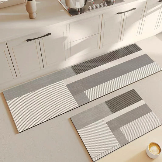 Diatomite Kitchen Mat - Oil-Resistant & Anti-Slip Floor Pad for Sink and Stove