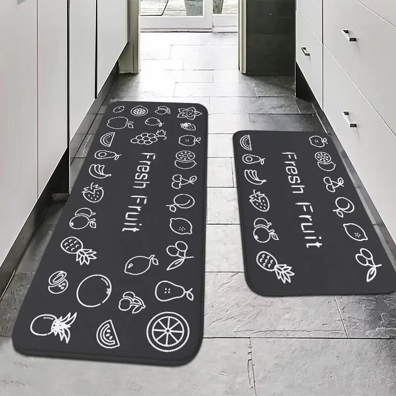 American Country Kitchen Mat - Non-Slip & Absorbent Farmhouse Sink Rug