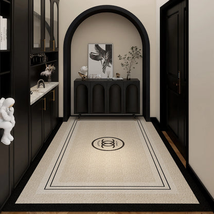 American Style Doormat - High-End Anti-Slip Entrance Rug for Foyer & Living Room