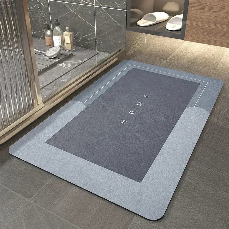 Premium Absorbent Floor Mat - Quick-Dry, Non-Slip & Easy Clean for Bathroom, Kitchen, Doorway