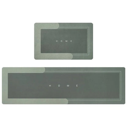Modern Diatomite Kitchen Mat - Oil Resistant, Non-Slip & Easy to Clean