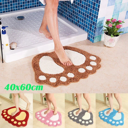 Microfiber Bath Rug - Super Absorbent & Non-Slip Bathroom Mat, Machine Washable