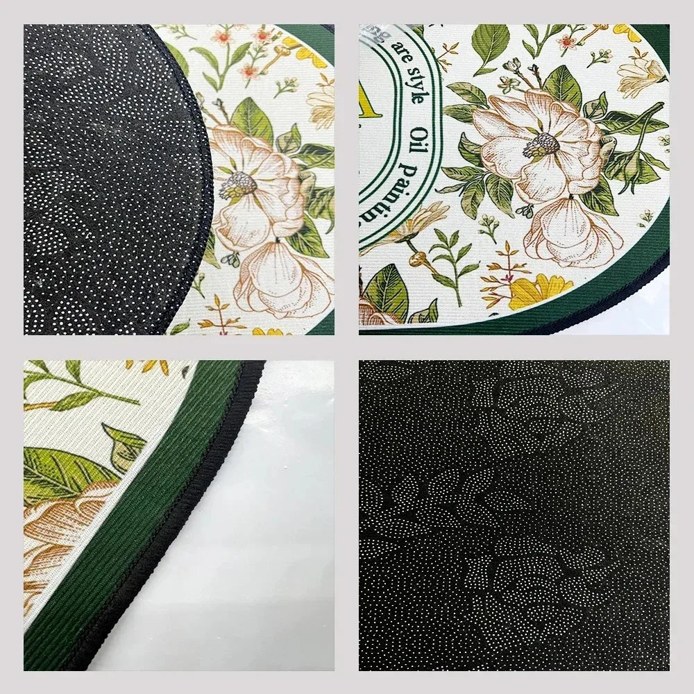 Large Absorbent Kitchen Runner - Non-Slip & Decorative Low-Pile Rug
