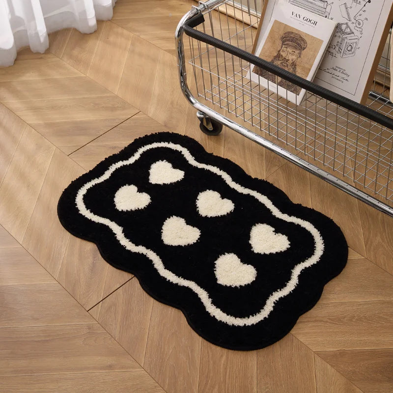 Thickened Absorbent Bath Mat - Non-Slip & Quick-Dry Toilet Rug