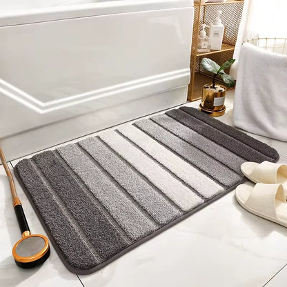Faux Cashmere Bath Mat - Ultra Soft, Absorbent & Dirt-Resistant Bathroom Rug