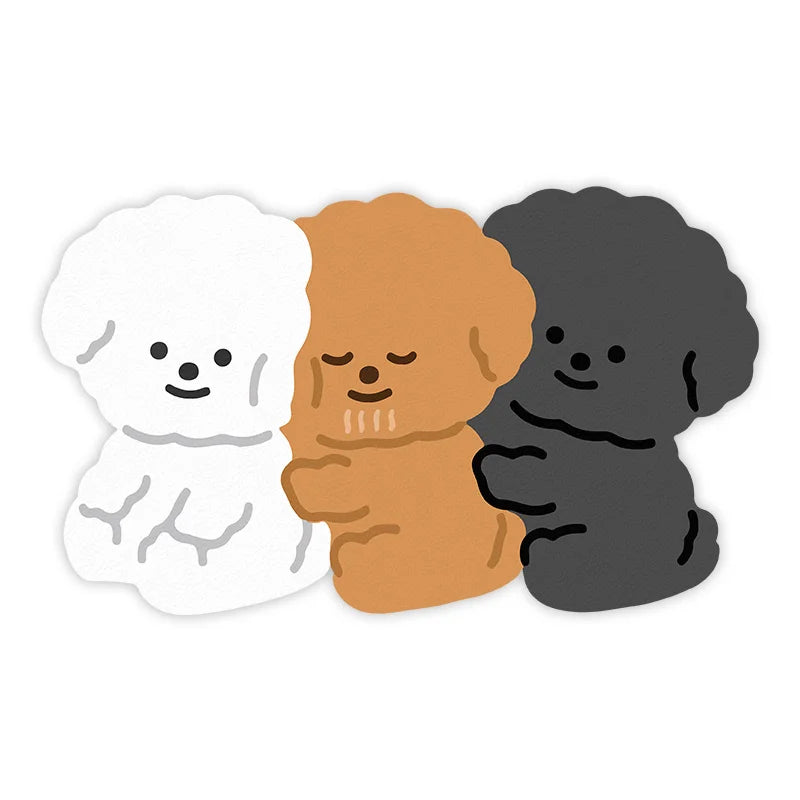 Cute Cartoon Dog Bath Mat - Super Absorbent & Easy-to-Clean Bathroom Rug
