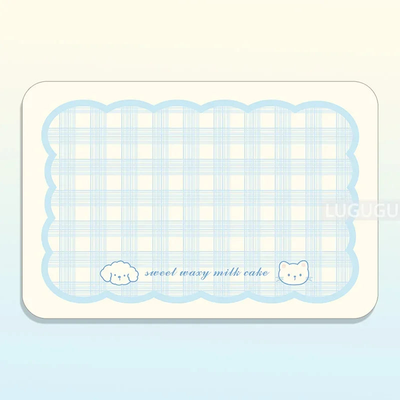 Modern Pet Feeding Mat - Water & Oil Resistant, Easy Wipe Clean Tray