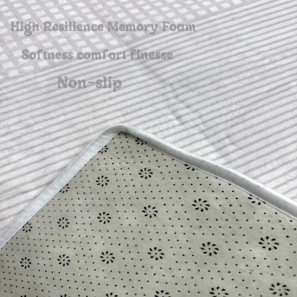 American Country Kitchen Mat - Non-Slip & Absorbent Farmhouse Sink Rug