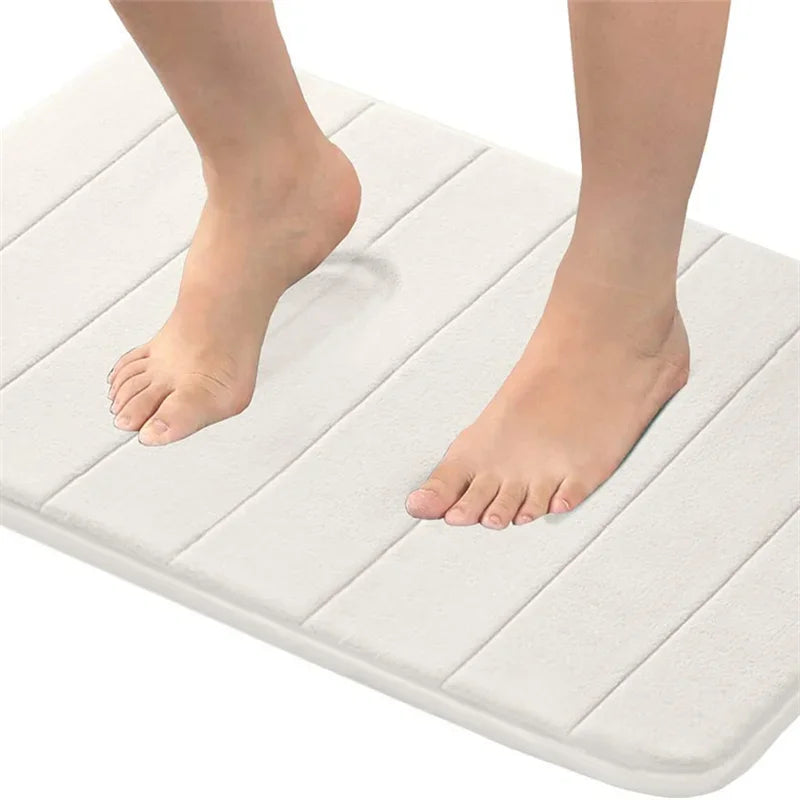 Premium Absorbent Bath Mat - Thick, Non-Slip & Machine Washable Bathroom Rug