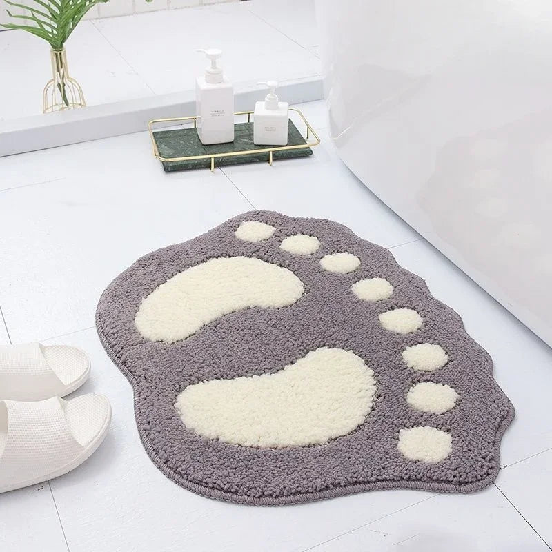 Microfiber Bath Rug - Super Absorbent & Non-Slip Bathroom Mat, Machine Washable