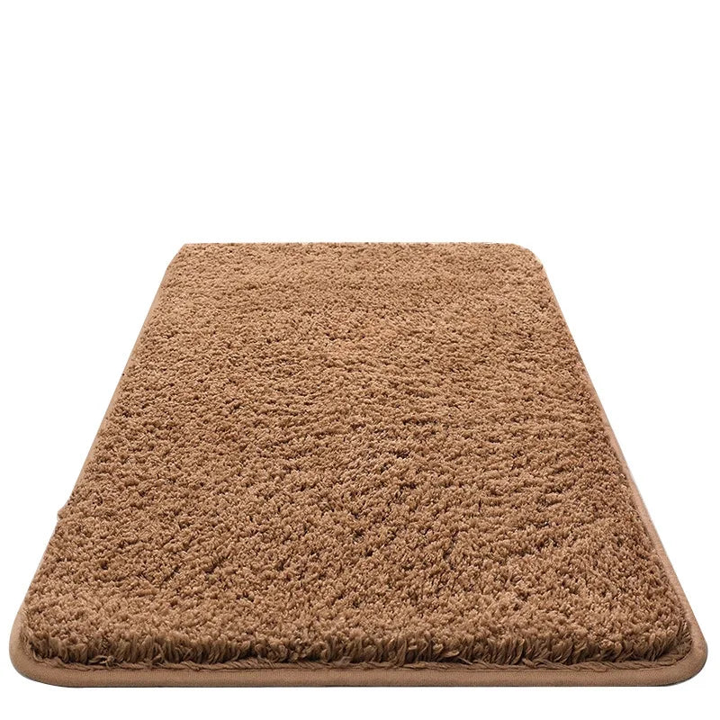 Super Absorbent Bath Mat - Long Hair Friendly Non-Slip Bathroom Rug & Carpet