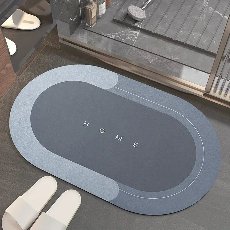 Premium Absorbent Floor Mat - Quick-Dry, Non-Slip & Easy Clean for Bathroom, Kitchen, Doorway