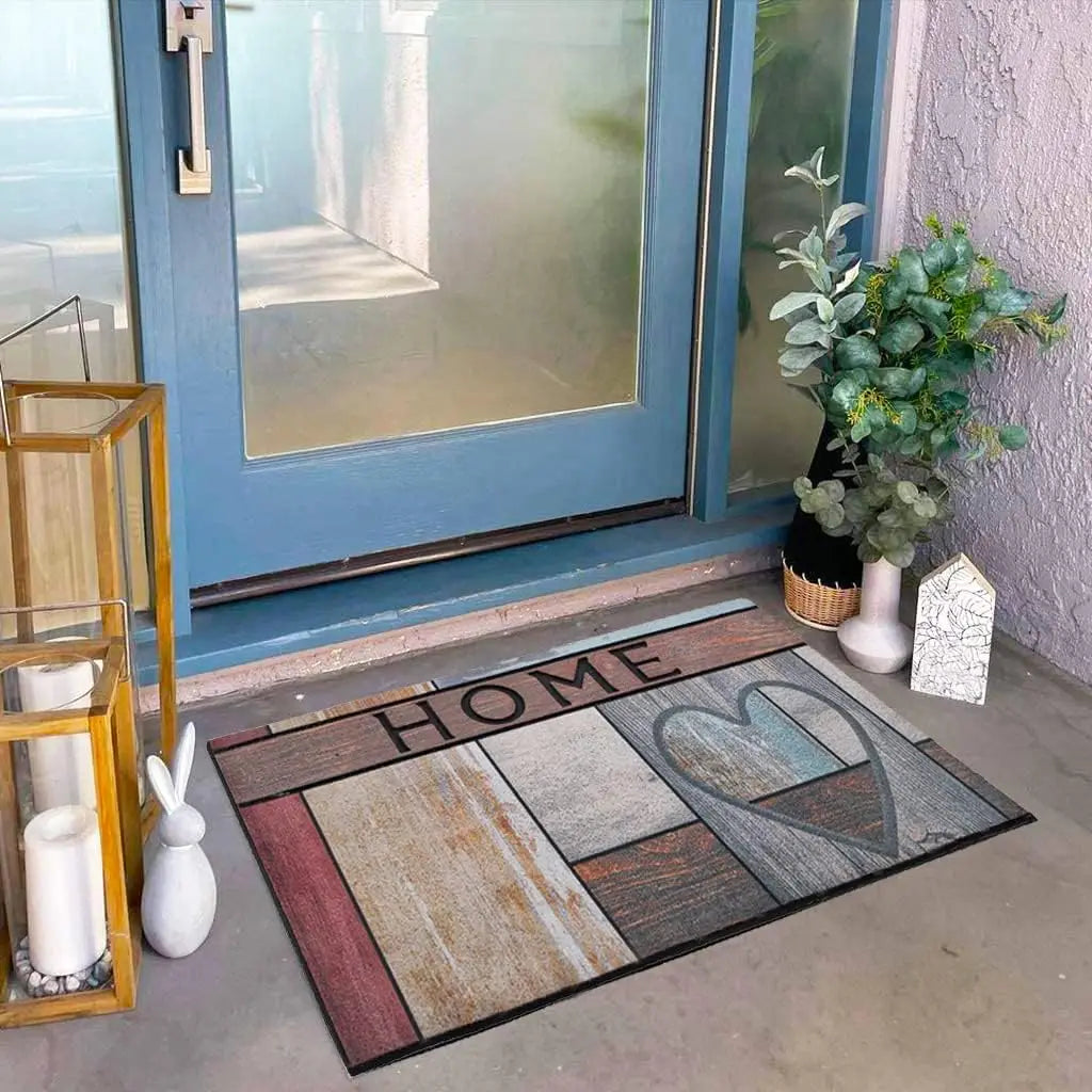Heavy-Duty PVC Scraper Mat - Anti-Slip Dirt Trapper for Entrance & Mudroom