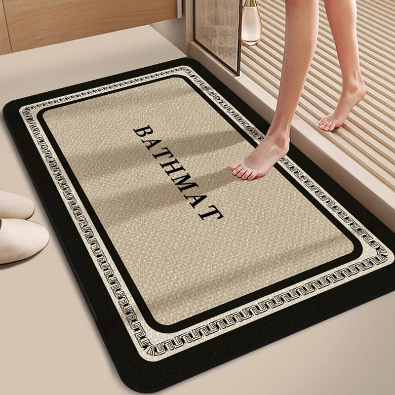 Advanced Diatomite Mat - Waterproof & Anti-Foul for Kitchen & Bathroom Entry