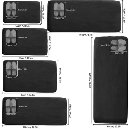 Oil-Resistant Kitchen Runner Mat - Long Anti-Fouling & Absorbent Floor Rug