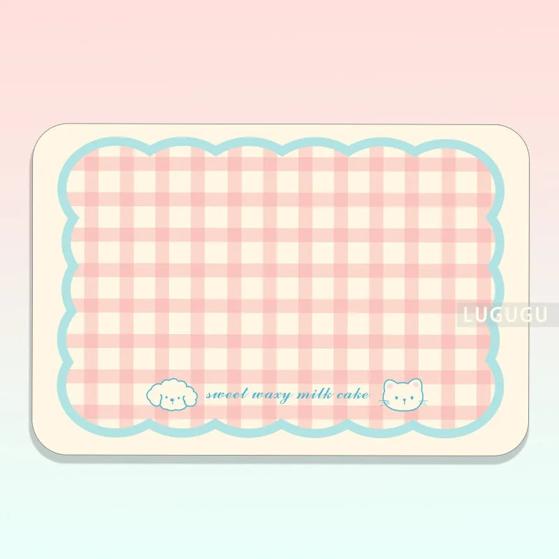 Modern Pet Feeding Mat - Water & Oil Resistant, Easy Wipe Clean Tray