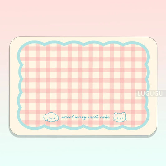 Modern Pet Feeding Mat - Water & Oil Resistant, Easy Wipe Clean Tray