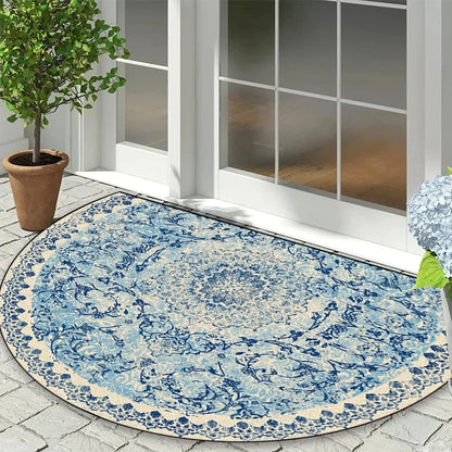 Outdoor Garden Doormat - Heavy-Duty Non-Slip Entrance Rug for Home Entryway