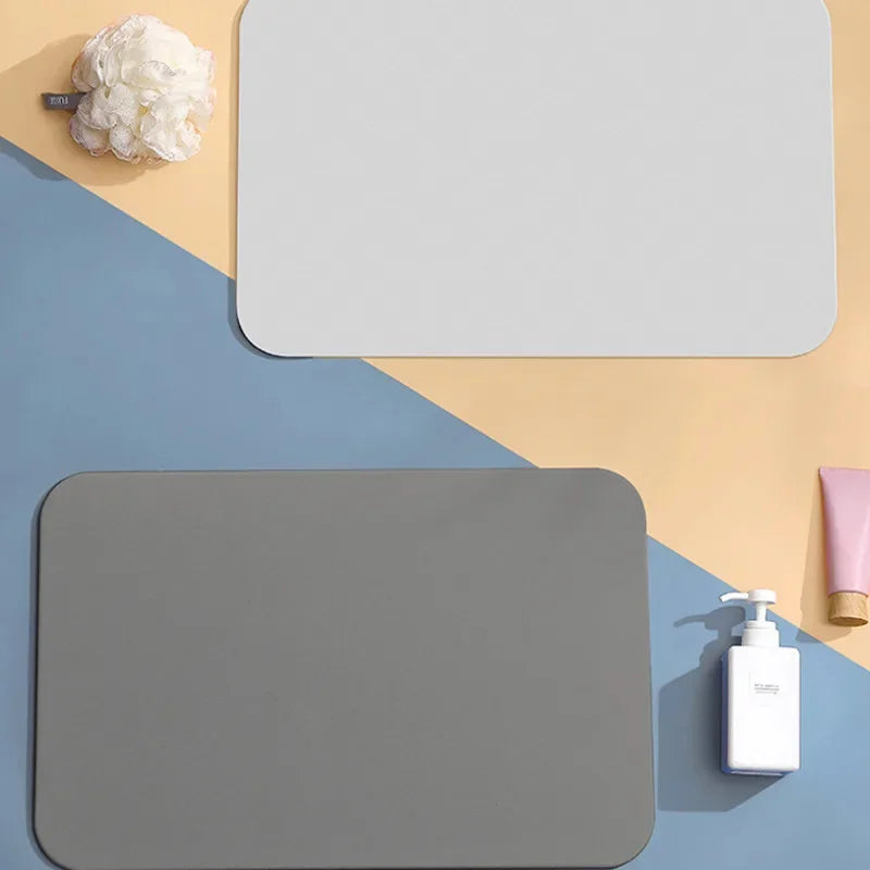 Super Absorbent Bath Mat - Quick-Drying Non-Slip Shower Rug for Bathroom & Dorm
