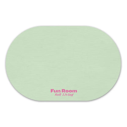Korean Style Diatomite Bath Mat - Simple Pure Color, Quick-Dry & Non-Slip