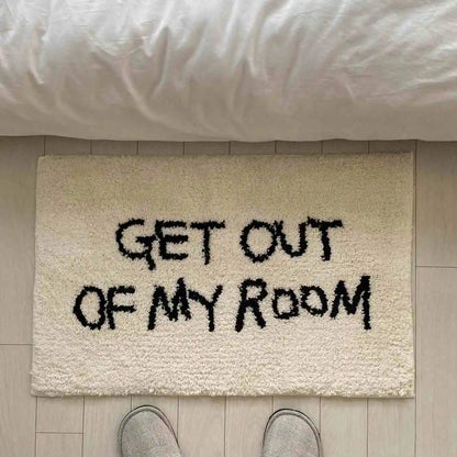 Faux Cashmere Bedside Rug - Ultra Soft & Absorbent Floor Mat for Bedroom or Bathroom