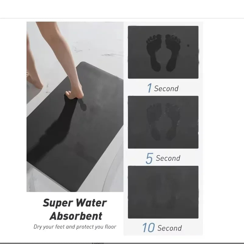 Semi-Circle Crystal Velvet Doormat - Plush, Non-Slip & Wear-Resistant Entrance Mat