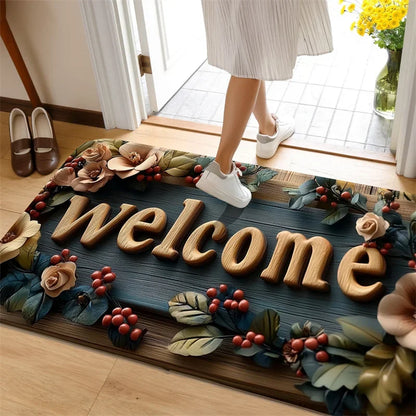 Machine Washable Kitchen & Bath Mat - Super Soft, Absorbent & Non-Slip Rug
