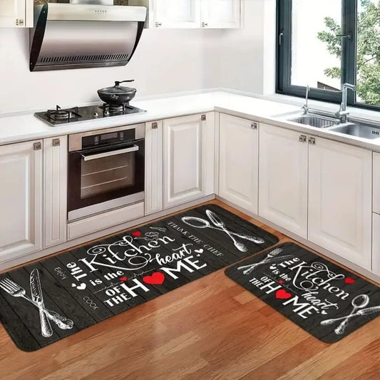 Machine Washable Kitchen & Laundry Mat - Super Soft, Comfortable & Non-Slip