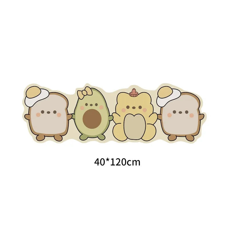 Cartoon Kitchen Mat - Non-Slip & Washable Anti-Fatigue Floor Pad
