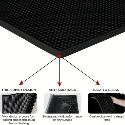 Absorbent Non-Slip Bar Mat - Drying Pad for Sink, Coffee Station & Countertops